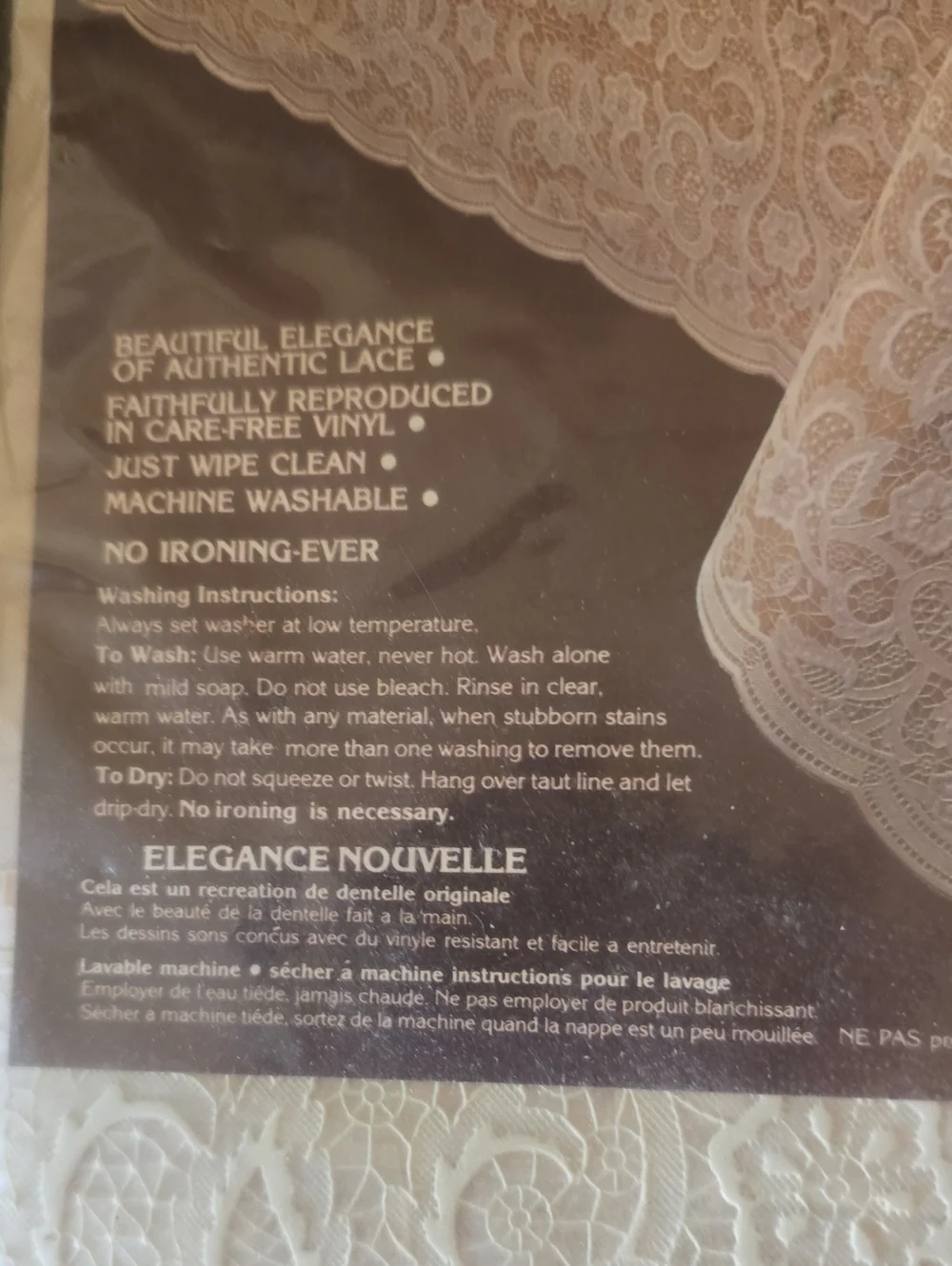 Riviera cream lace